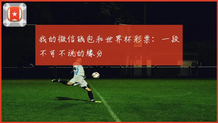 我的微信钱包和世界杯彩票：一段不可不说的缘分