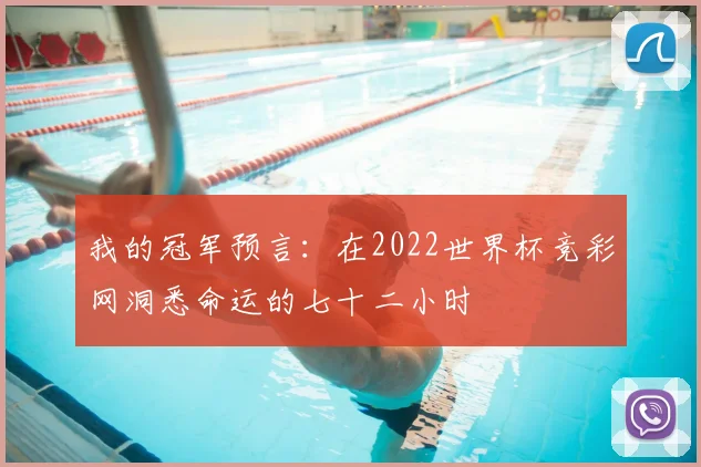 我的冠军预言：在2022世界杯竞彩网洞悉命运的七十二小时